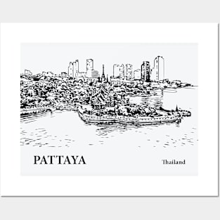 Pattaya - Thailand Posters and Art